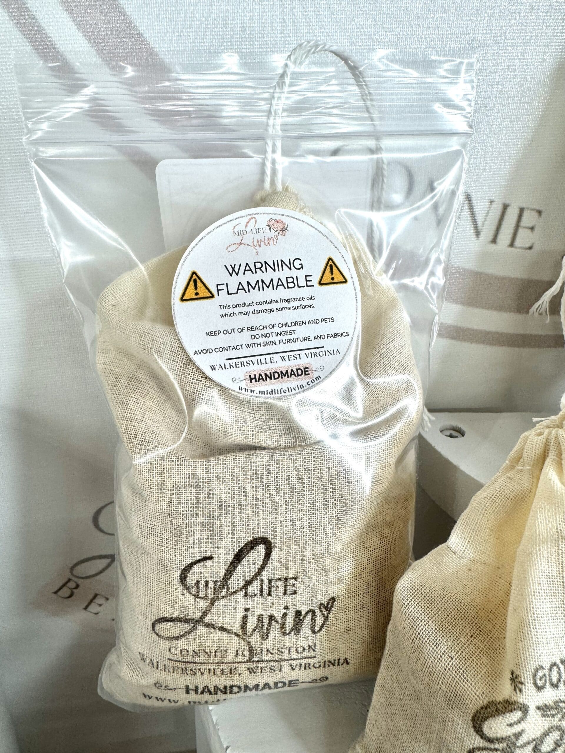 Scent Sack Warning Label