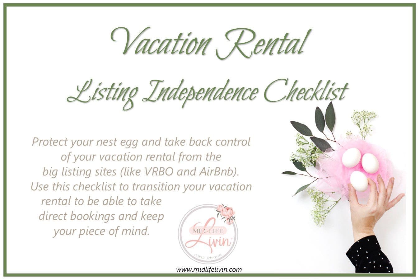 Vacation rental listing checklist