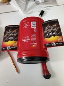 DIY Ladybug Bird Feeder
