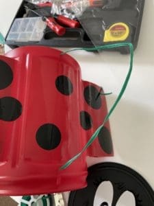 DIY Ladybug Bird Feeder