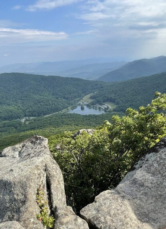 Abbot Lake & Peaks of Otter Lodge - Sharp Top Mountain Hike