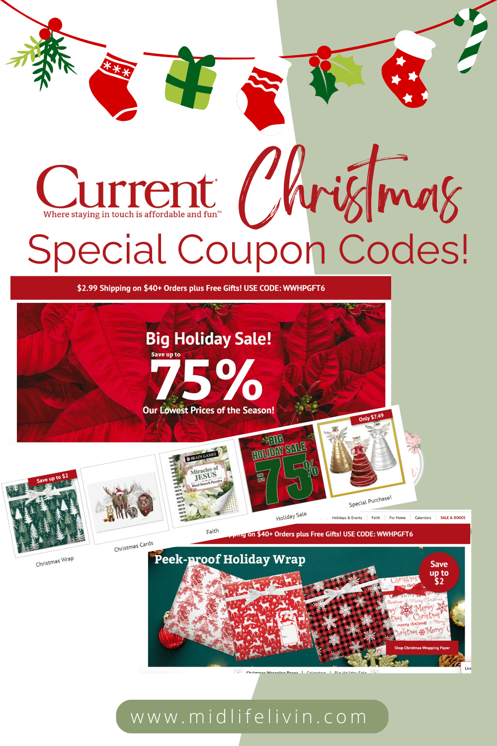 Current Catalog Sale with Coupon Promo Codes